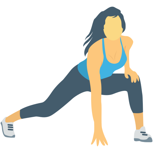 aptitud física icono gratis