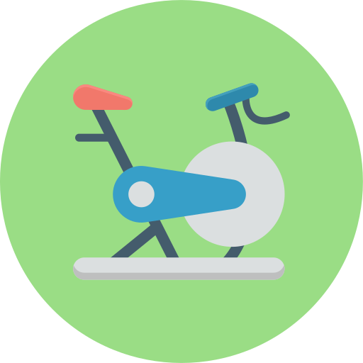 aptitud física icono gratis