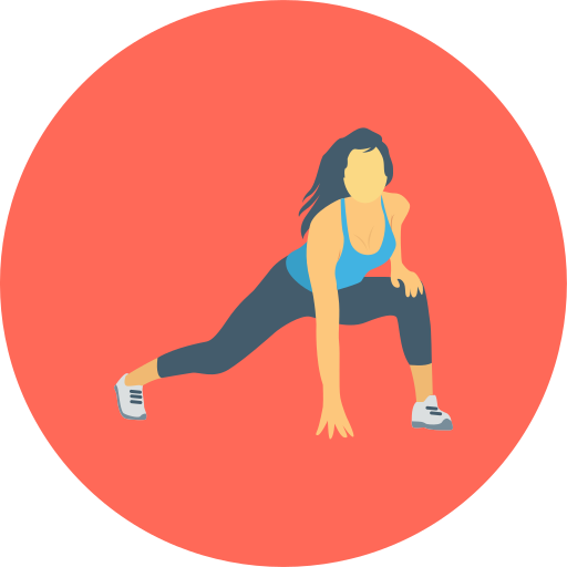 aptitud física icono gratis