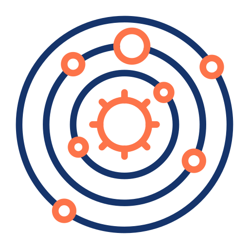 천문학 무료 아이콘