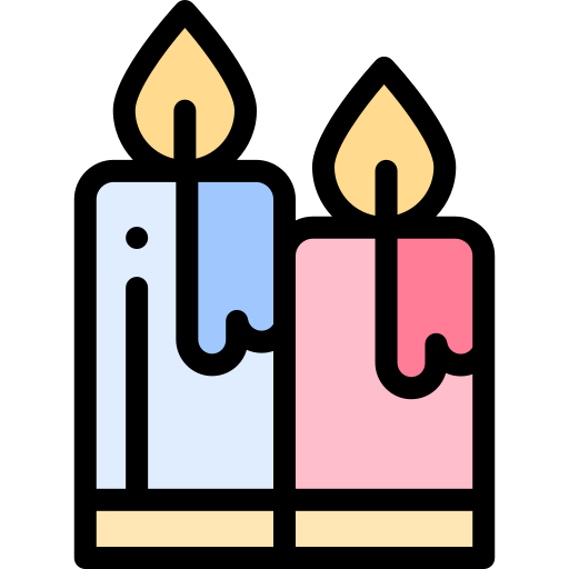 Velas icono gratis