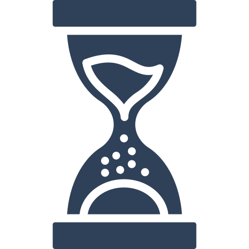 reloj de arena icono gratis