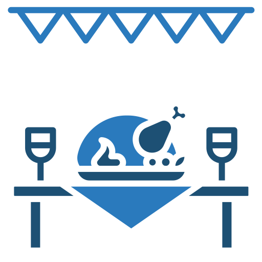 acción de gracias icono gratis