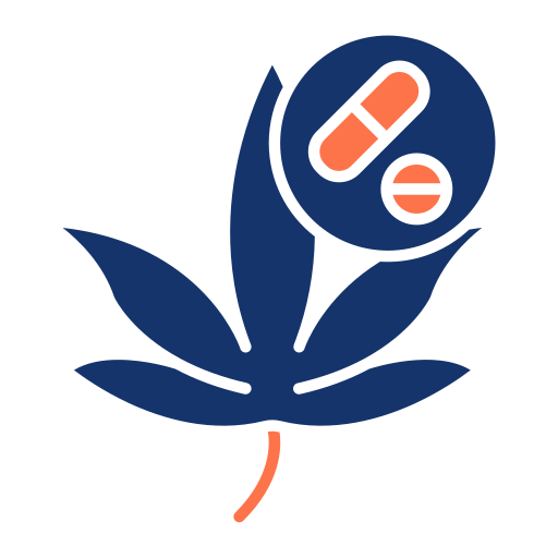 cannabis médical Icône gratuit