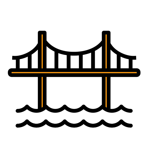 puente icono gratis
