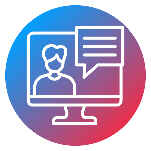 seminario web icono gratis