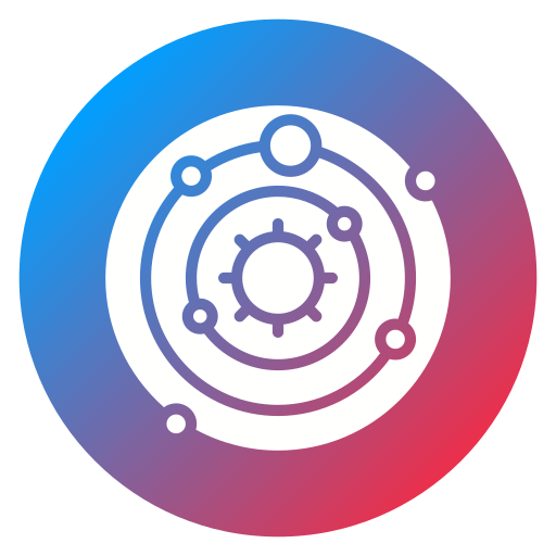 astronomía icono gratis