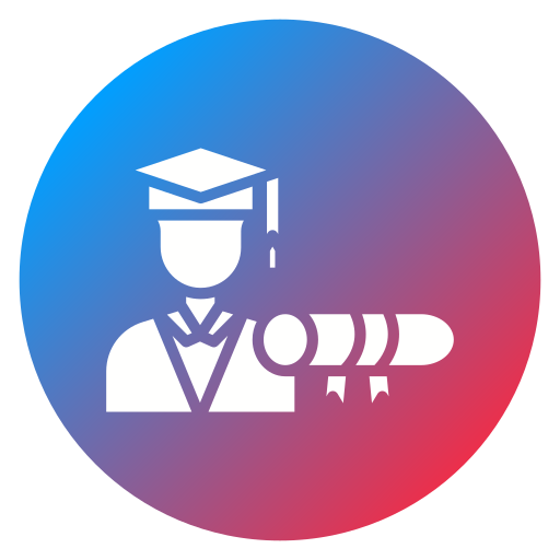graduación icono gratis