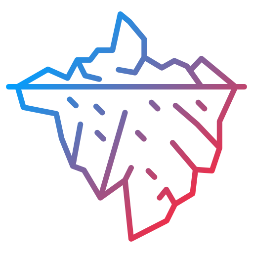 빙산 무료 아이콘