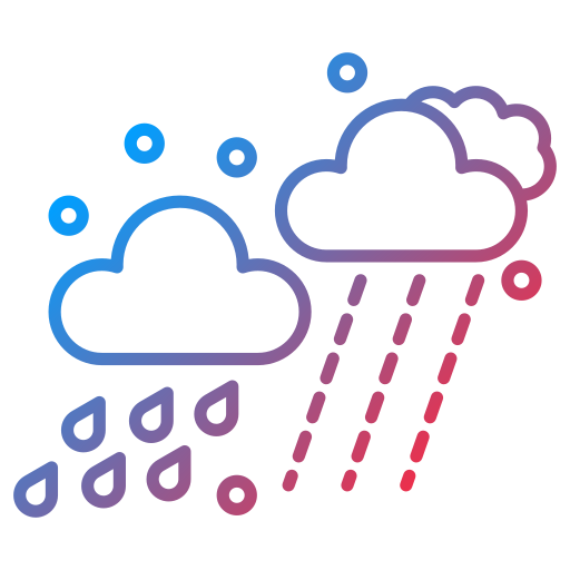 비가 내린다 무료 아이콘