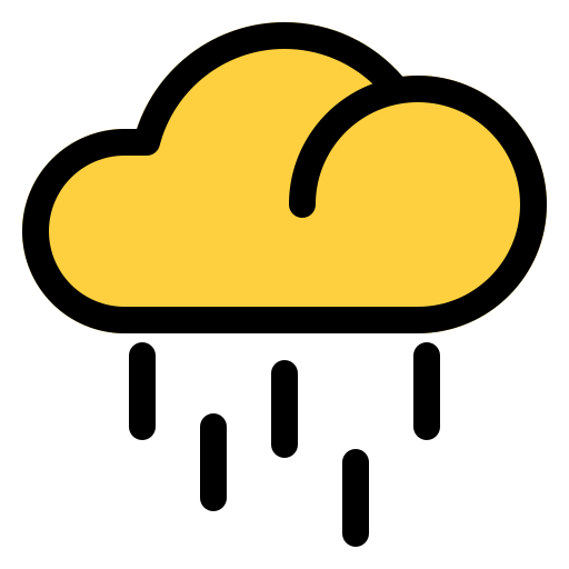 lluvia icono gratis
