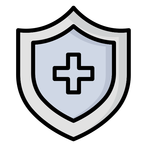 seguro de salud icono gratis