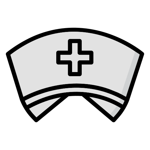 gorro de enfermera icono gratis
