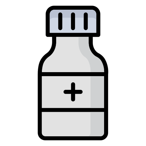frasco de pastillas icono gratis