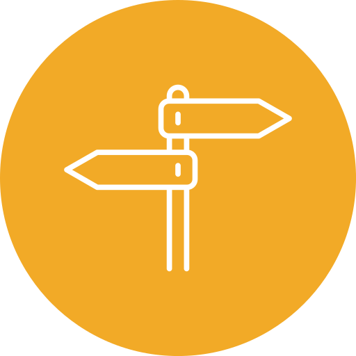 dirección icono gratis