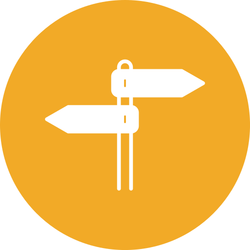 dirección icono gratis