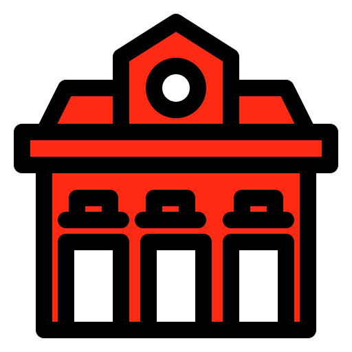 estação de bombeiros grátis ícone estação de bombeiros grátis ícone