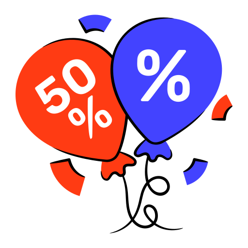 rabatt luftballons kostenlos Icon