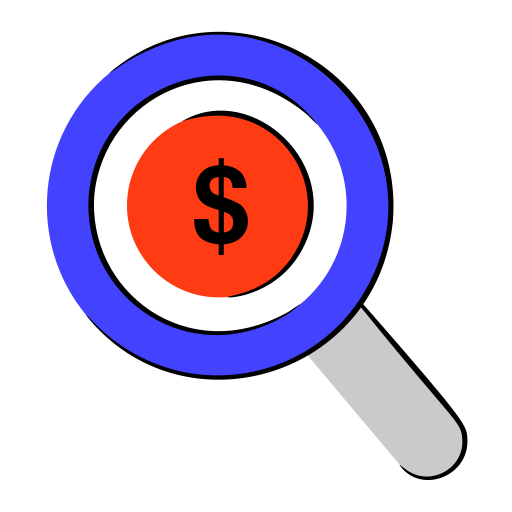 suche nach geld kostenlos Icon suche nach geld kostenlos Icon