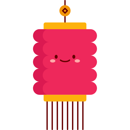 Chinese lantern free icon