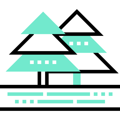 árboles icono gratis