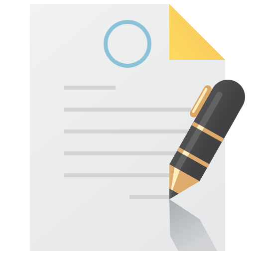 contrat Icône gratuit