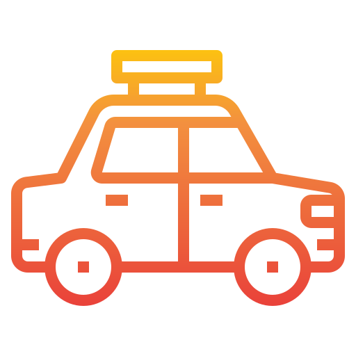 Taxi itim2101 Gradient icon