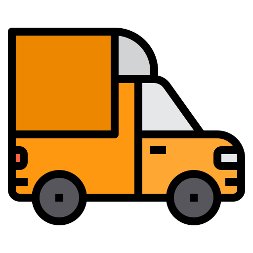 Cargo truck  free icon