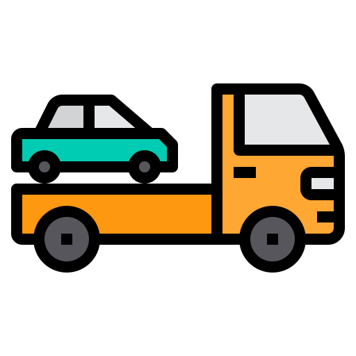 Cargo truck  free icon
