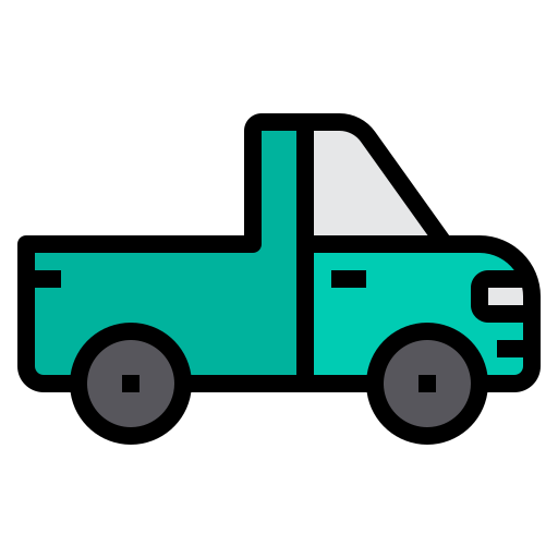 Pickup truck  free icon