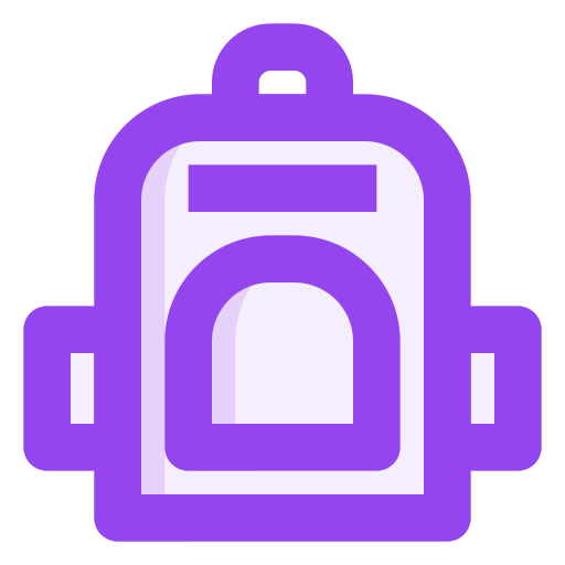 Backpack free icon
