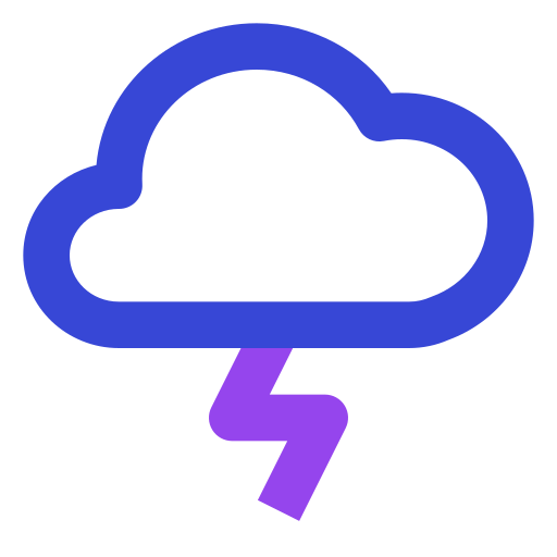 Thunder free icon