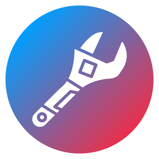 Adjustable wrench free icon Adjustable wrench free icon