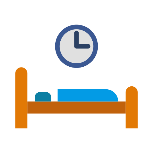 Bed time free icon