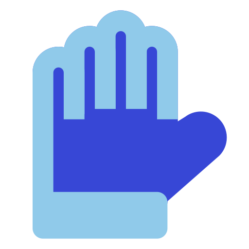 guantes icono gratis