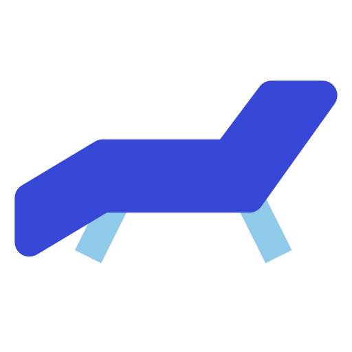 Deck chair free icon Deck chair free icon