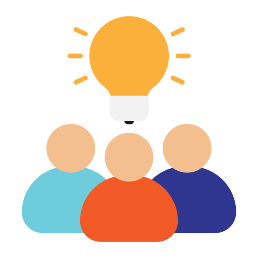 Team idea free icon