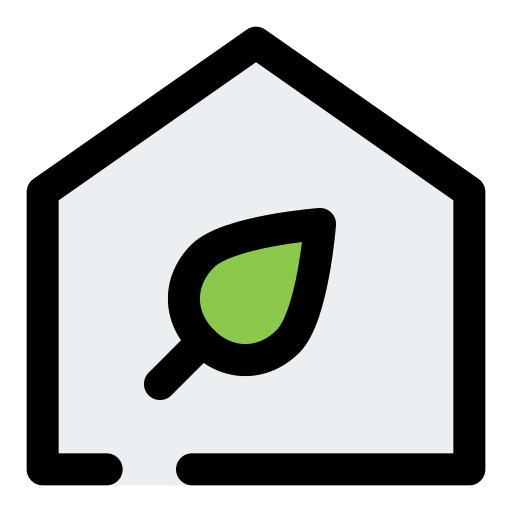 casa verde icono gratis