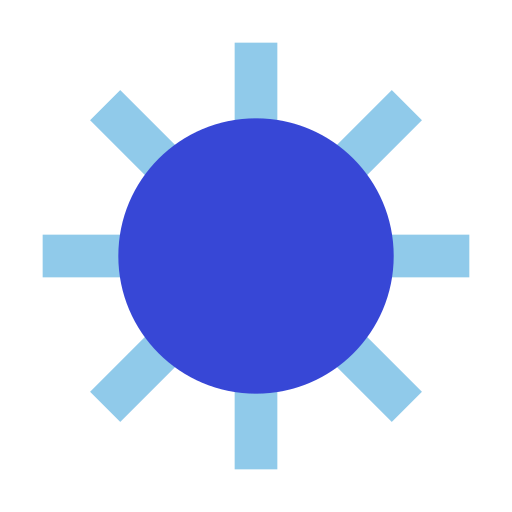 luz solar icono gratis