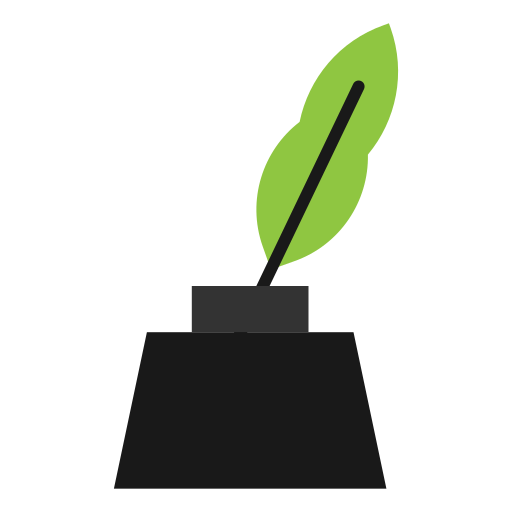 tintero icono gratis