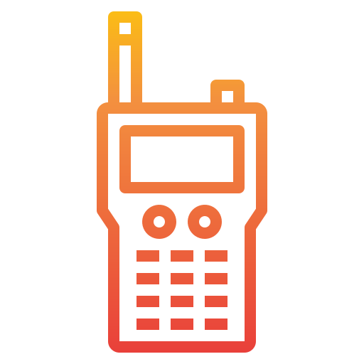 Walkie talkie icono gratis