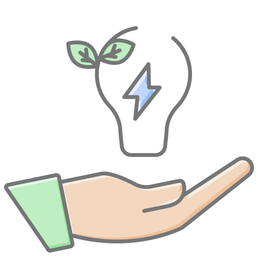 Energy saving free icon