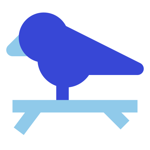 pájaro icono gratis