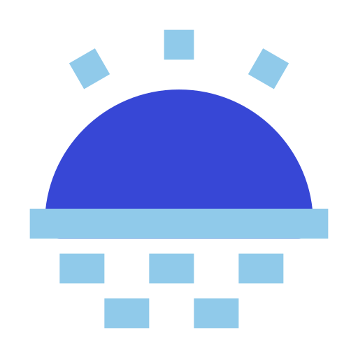 atardecer icono gratis