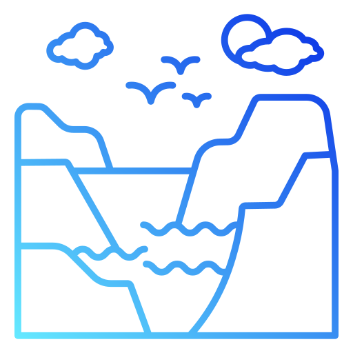 océano icono gratis