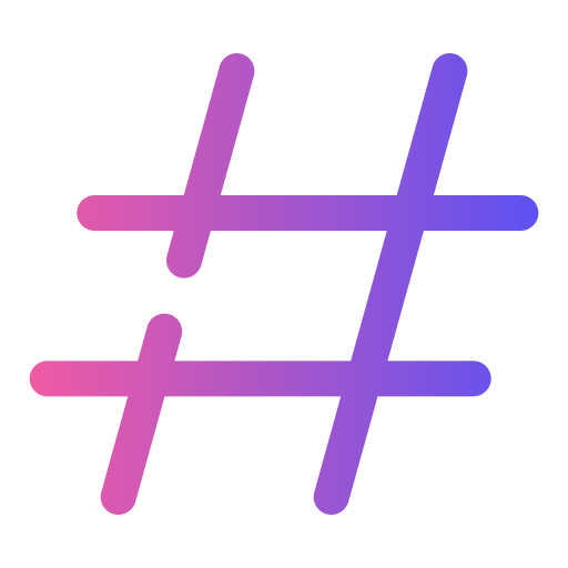 hashtag icono gratis