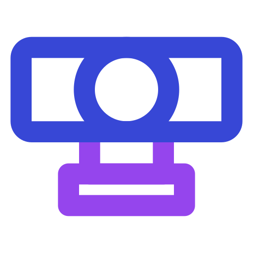 cámara web icono gratis