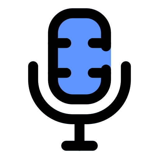마이크로폰 무료 아이콘