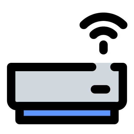 aire acondicionado inteligente icono gratis