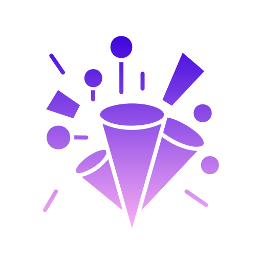confeti icono gratis
